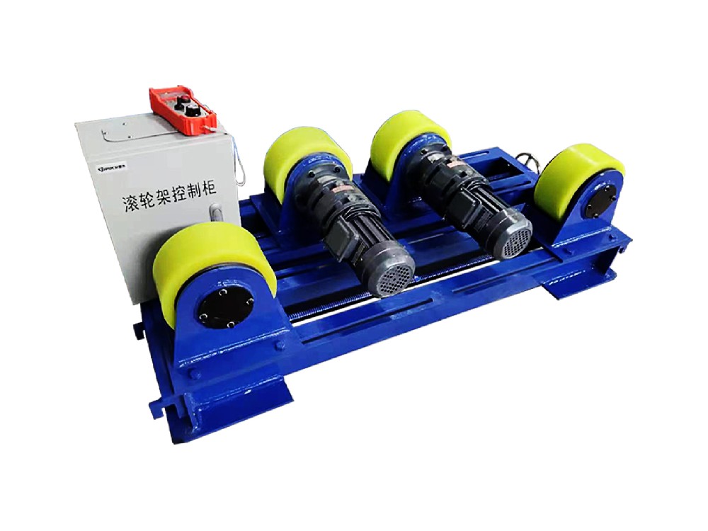 【濟南鑫浩焊接】絲桿可調式滾輪架產品具有以下特點和優勢